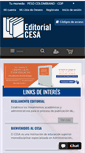 Mobile Screenshot of editorialcesa.com
